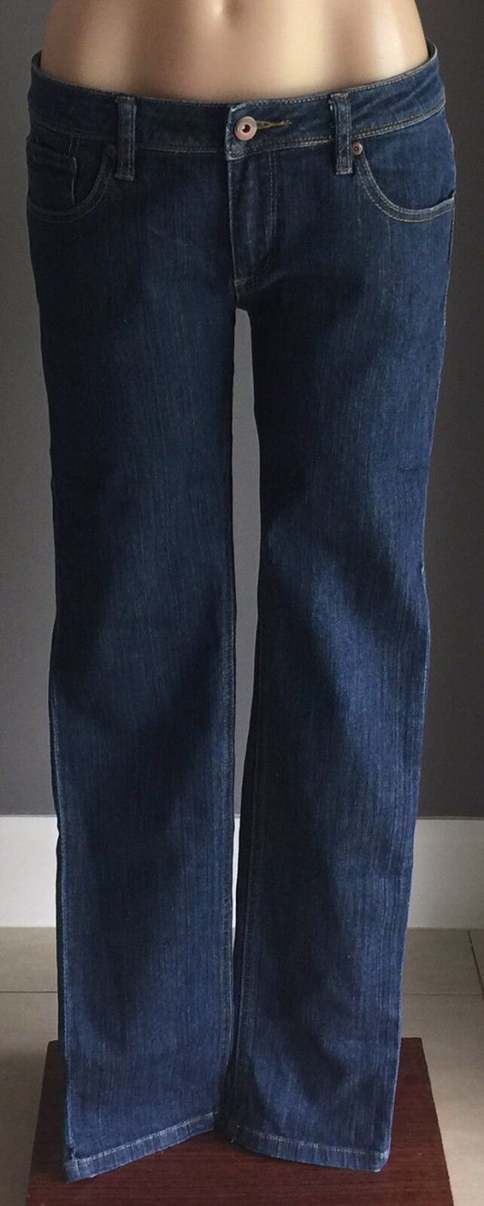 JEANSWEST Size 12 Jeans Skinny 5 Pocket Blue Denim Jeans Ladies Vintage