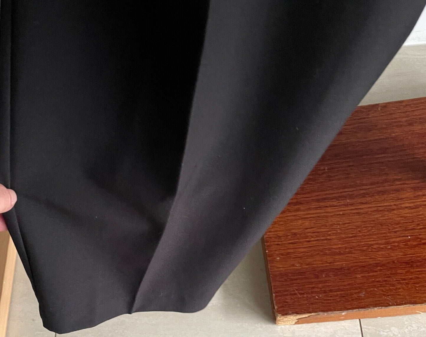 TARGET CURVE Black Straight Leg Pants Plus Sze 26 Classic Style Work Full Length