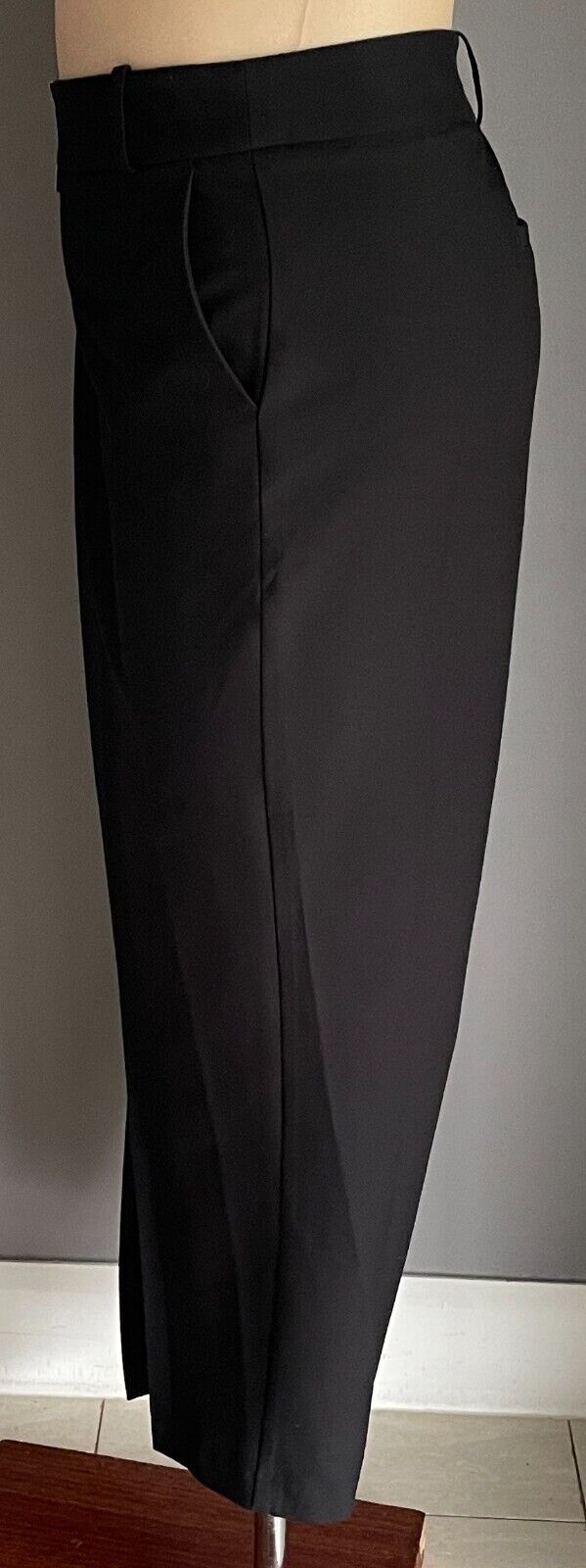 TARGET CURVE Black Straight Leg Pants Plus Sze 26 Classic Style Work Full Length