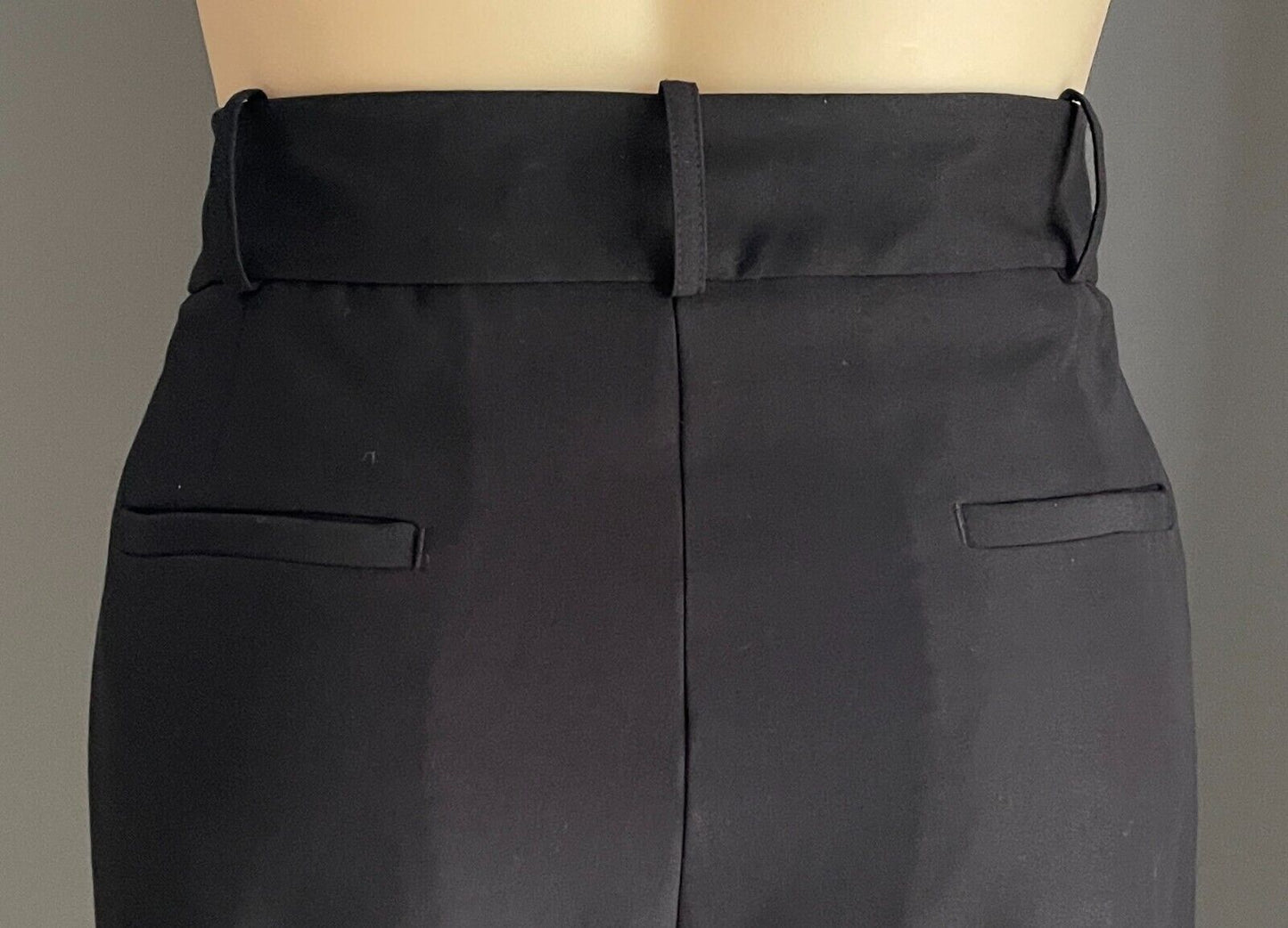 TARGET CURVE Black Straight Leg Pants Plus Sze 26 Classic Style Work Full Length