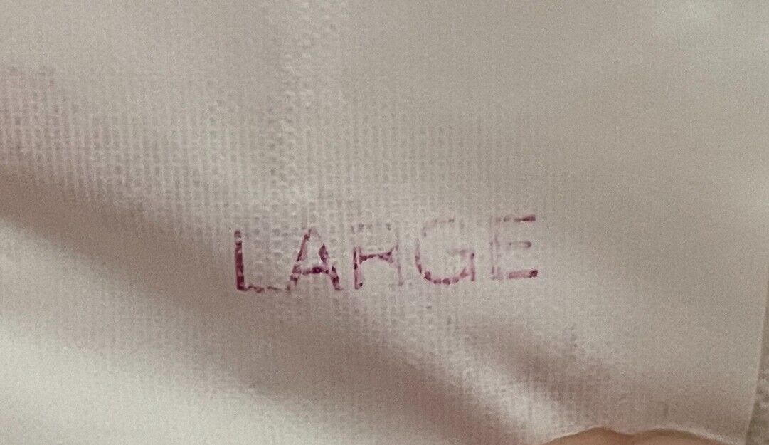 IT'S A PLEASURE White Long Sleeve Body Lace Spencer Slip Size L Vintage