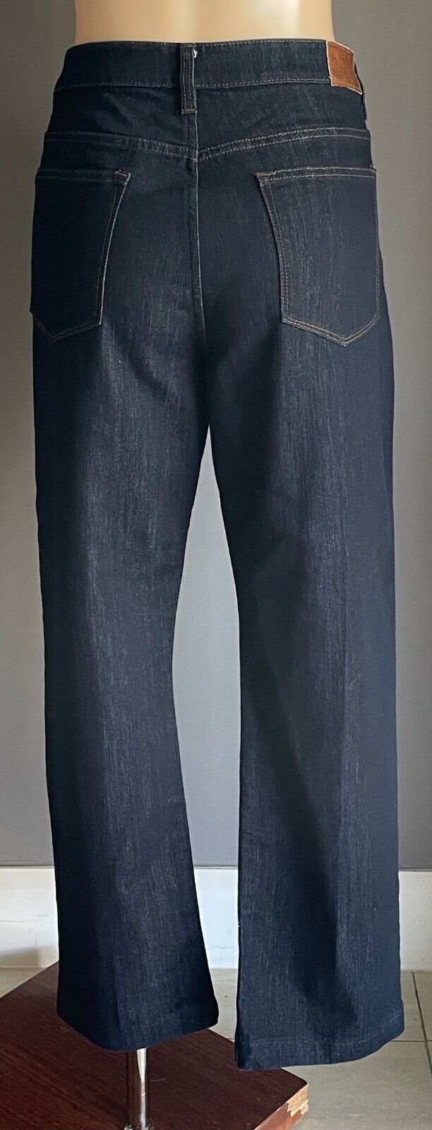SPORTSCRAFT  "Simone Straight Leg" Size 16 Jeans Dark Blue Denim