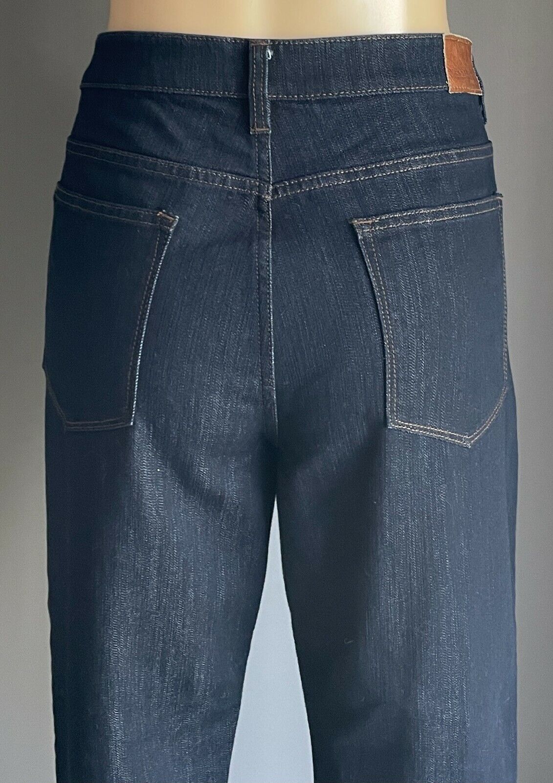 SPORTSCRAFT  "Simone Straight Leg" Size 16 Jeans Dark Blue Denim
