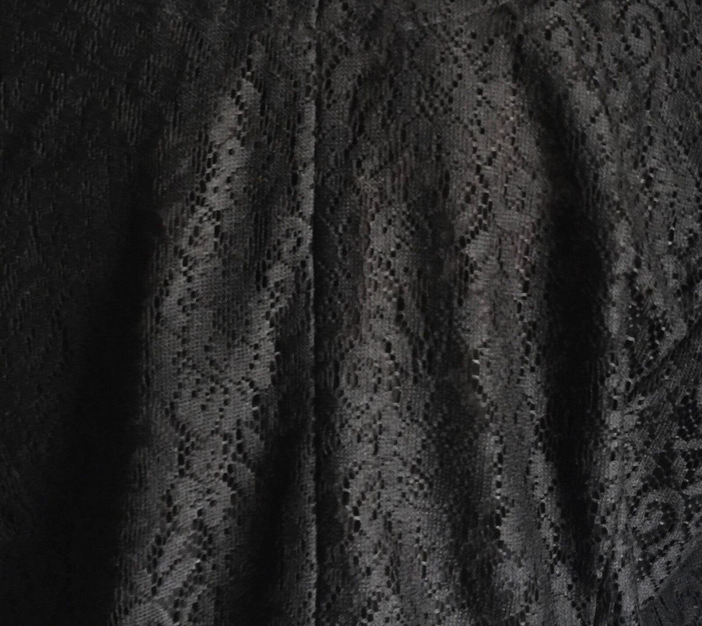 CROSSROADS Black Cap Sleeve Lined Lace Short Jacket Ladies Size 16 Gorgeous NEW