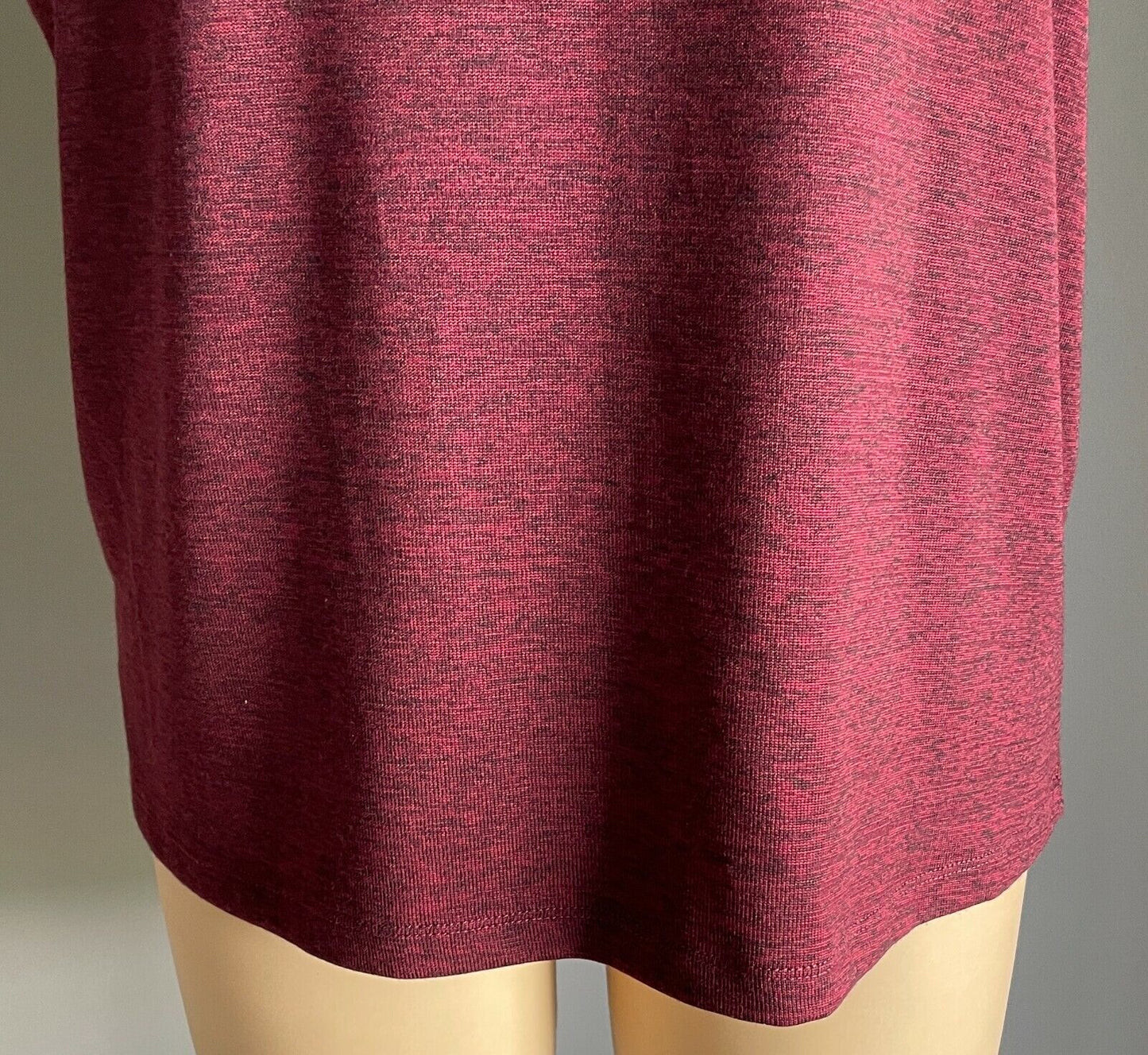 CROSSROADS Top Berry Marl Cap Sleeve Blouse Ladies Size 18 Shoulder Ladder NEW