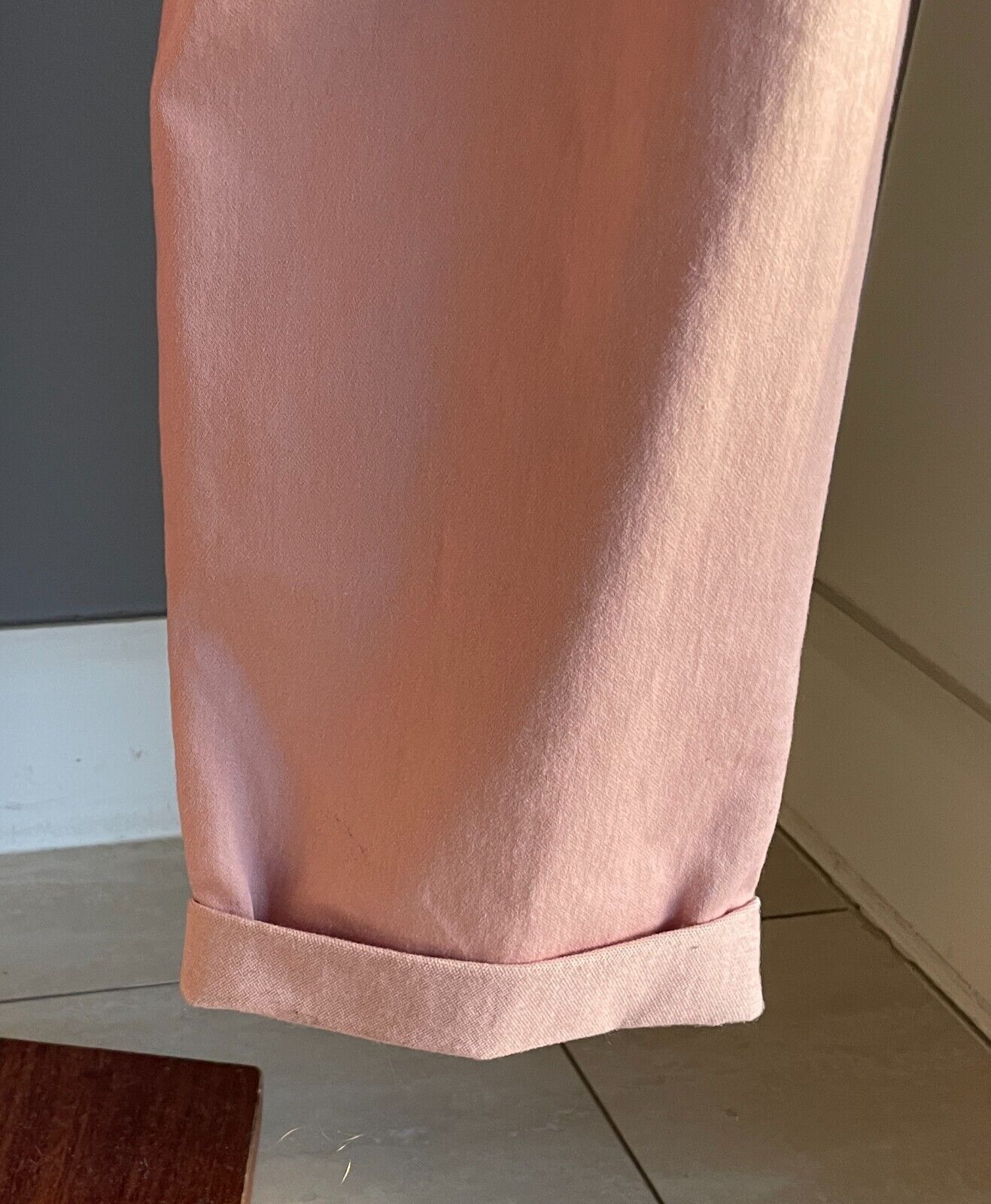 VIRTUELLE Pants Dusty Pink Relaxed Jogger  Elastic Drawstring Waist Size 20