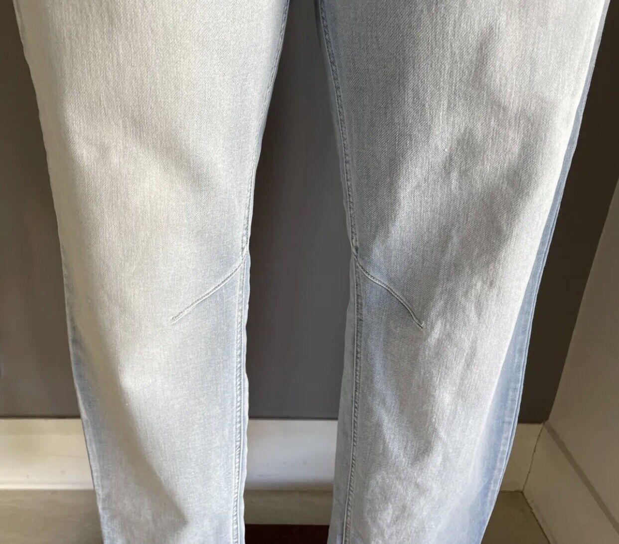 VIRTUELLE TS Joggers Faded Blue Denim Relaxed Fit Elastic Waist Pants Plus Sz 20
