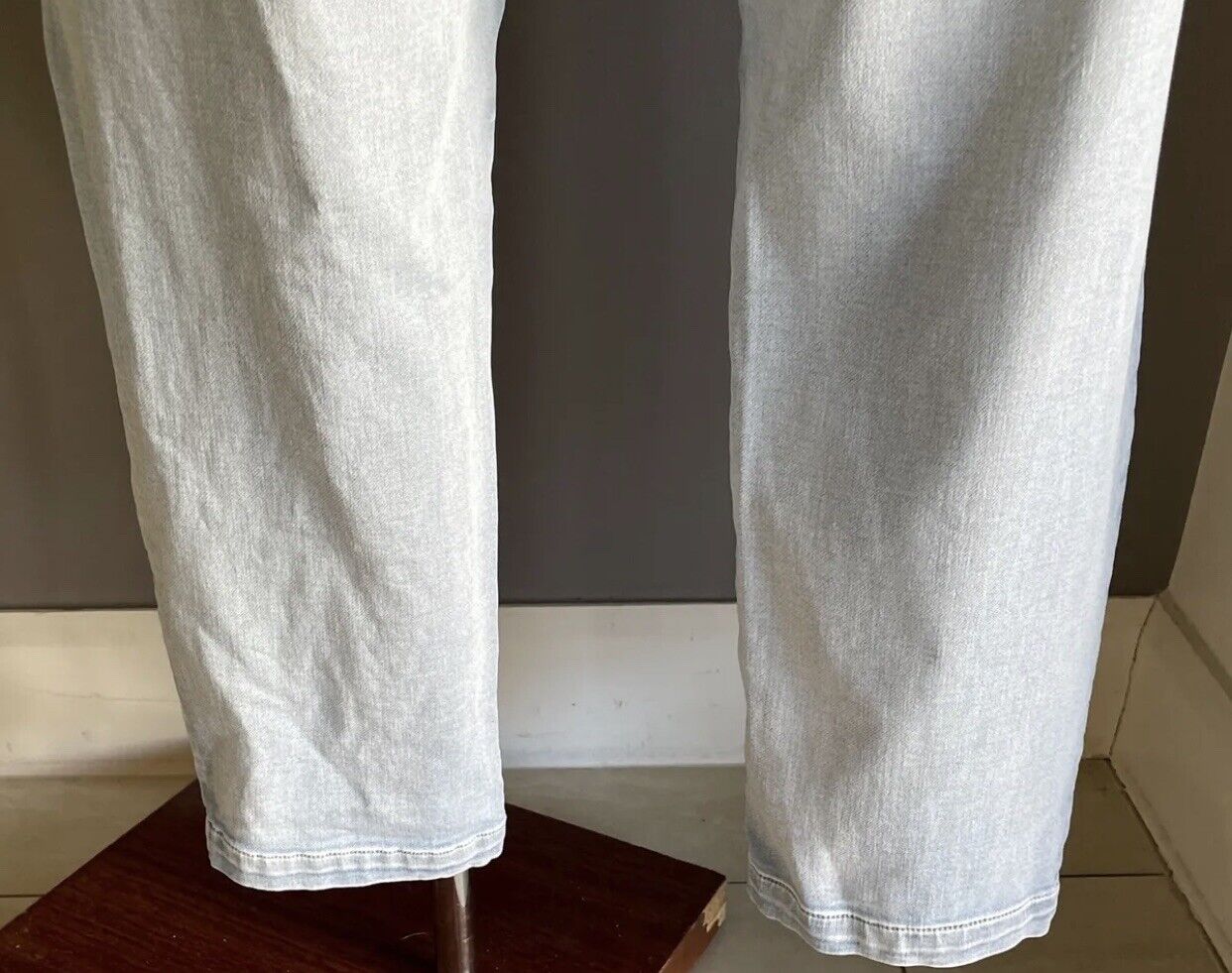 VIRTUELLE TS Joggers Faded Blue Denim Relaxed Fit Elastic Waist Pants Plus Sz 20