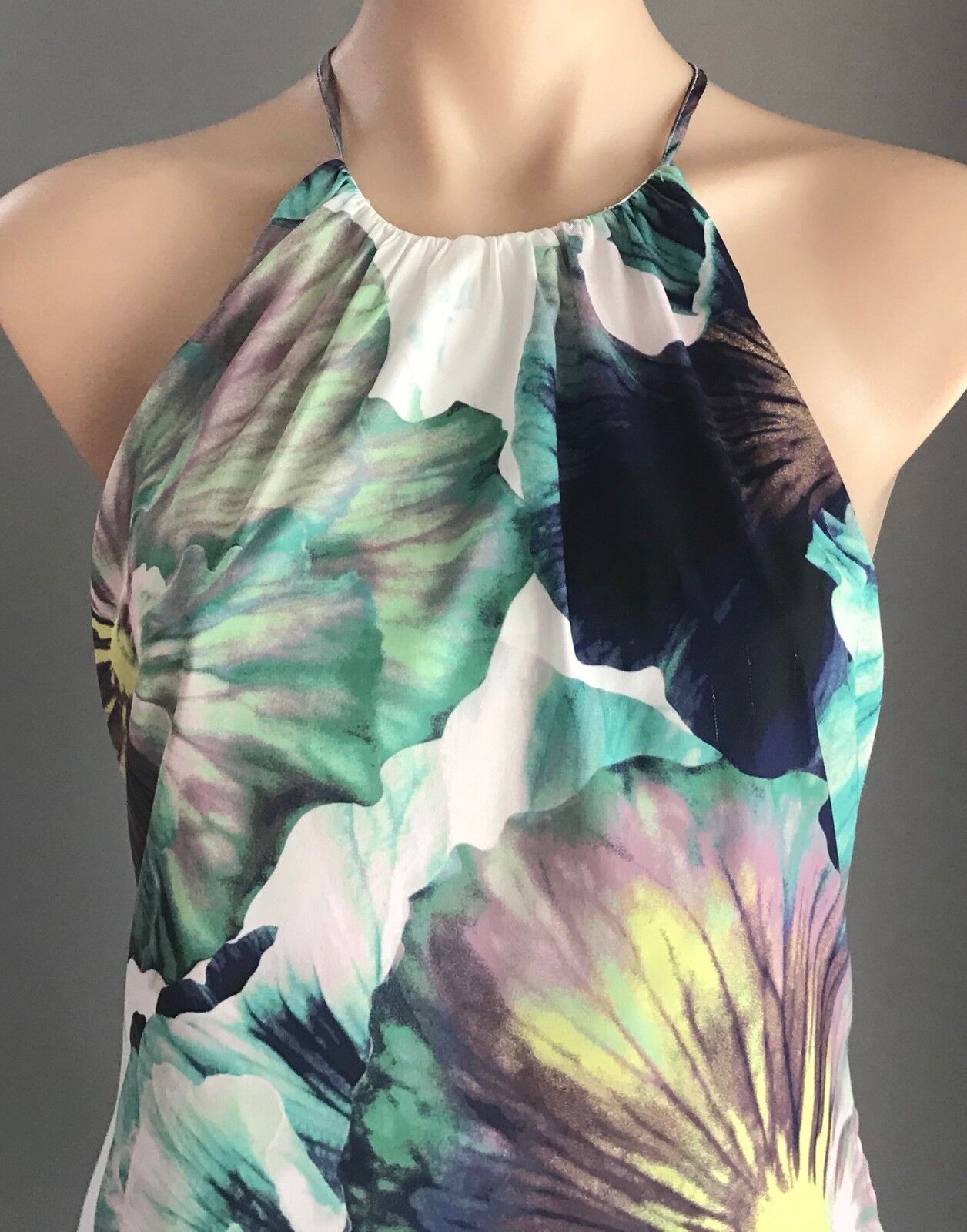 LOVERS WONDERLAND Floral Pencil Dress Sleeveless Y Back Size S 10