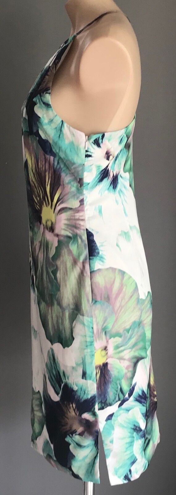 LOVERS WONDERLAND Floral Pencil Dress Sleeveless Y Back Size S 10