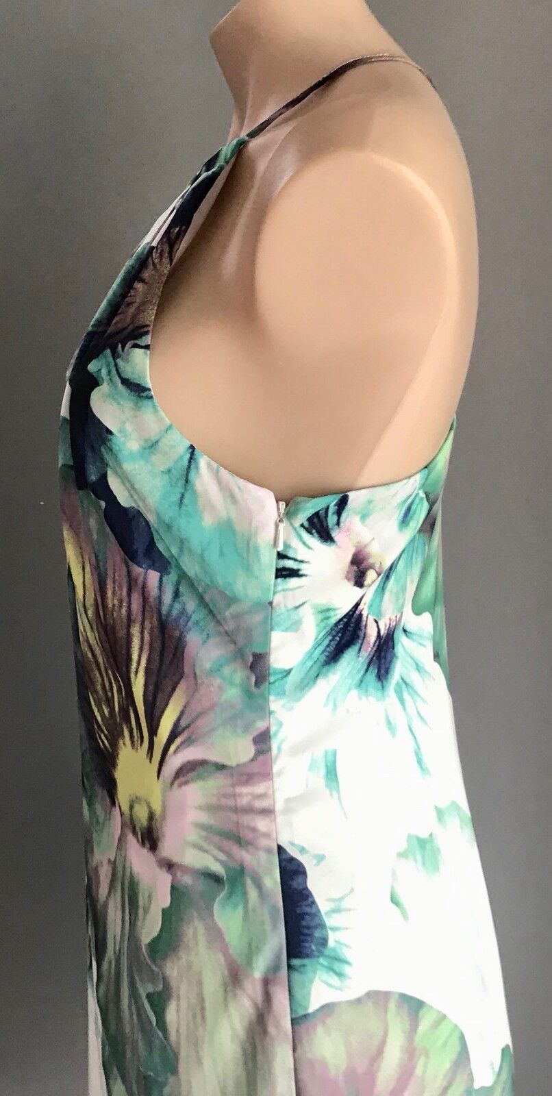 LOVERS WONDERLAND Floral Pencil Dress Sleeveless Y Back Size S 10