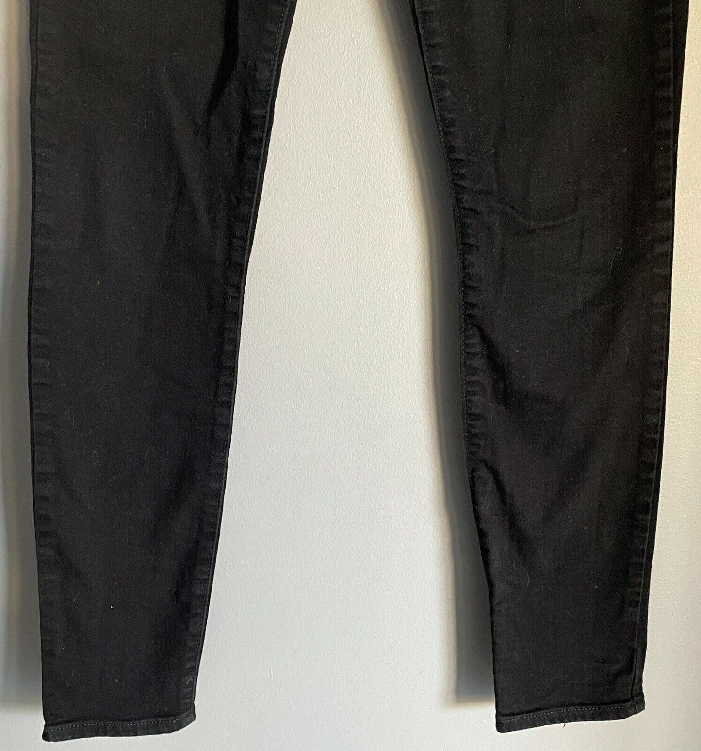 GAP "True Skinny" Jeans Stretch Black Denim Pants Ladies Size 26R AU 6