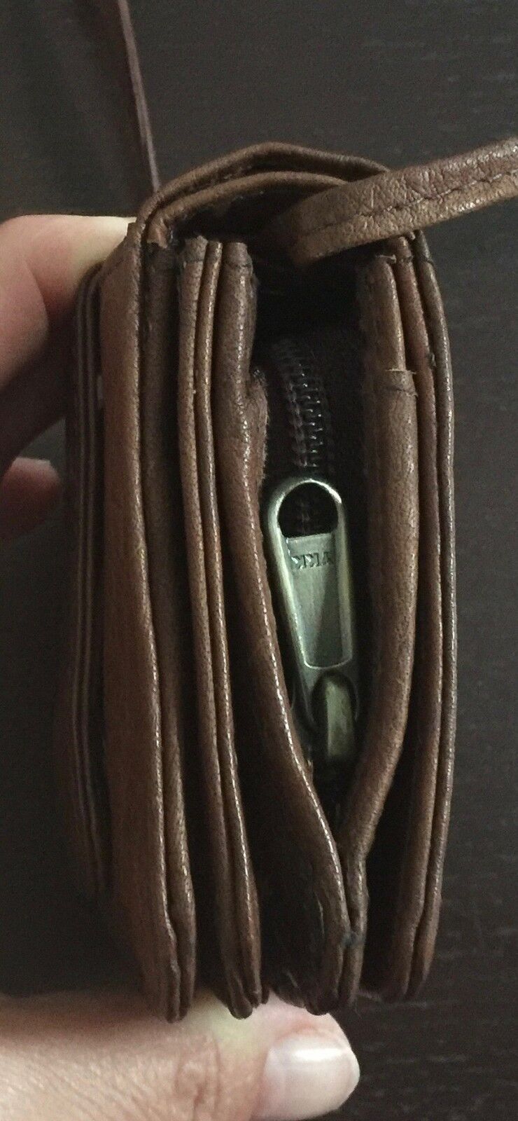 RUST Cross Body Shoulder Bag Tan Grain Leather Wallet Belt Australia