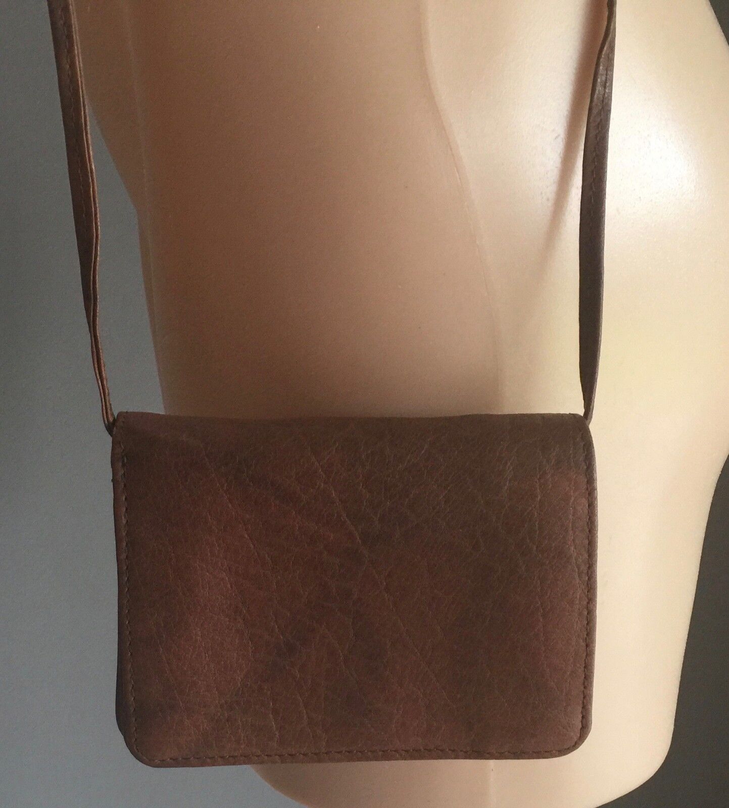 RUST Cross Body Shoulder Bag Tan Grain Leather Wallet Belt Australia
