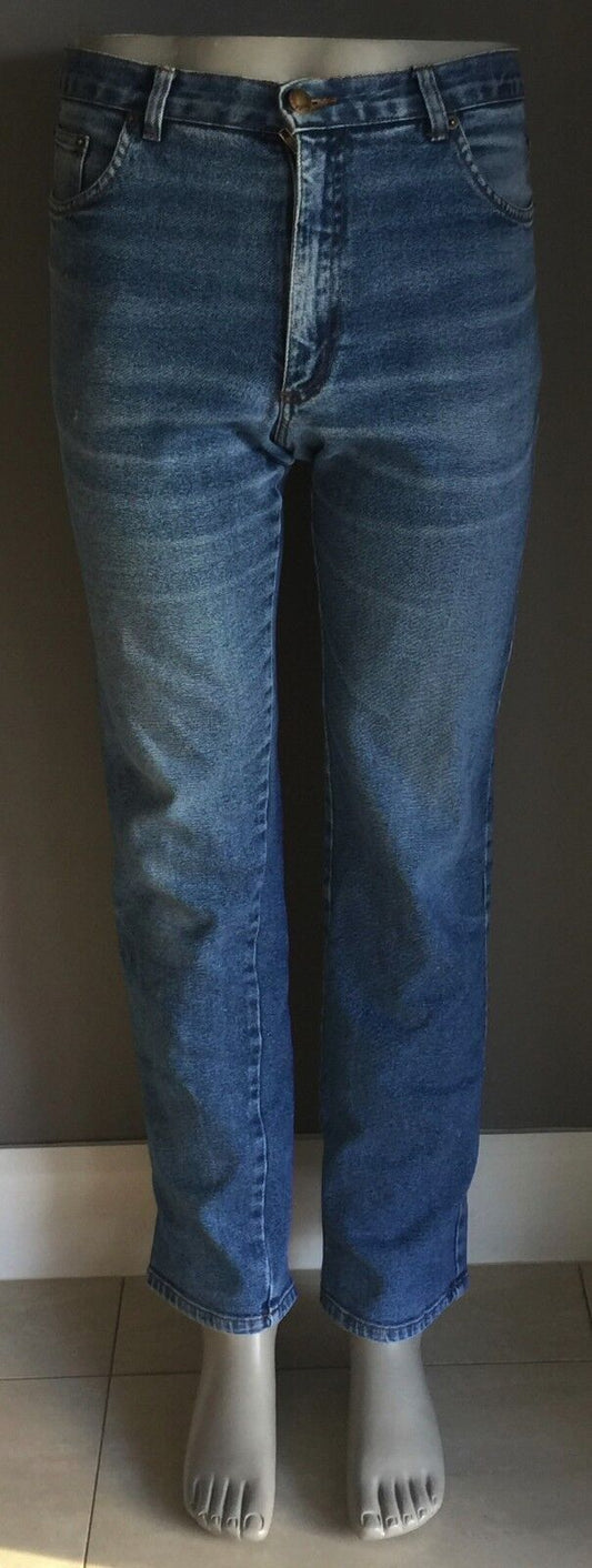 YOUKON Jeans Blue Denim Straight Leg Jeans Ladies Size 33 34