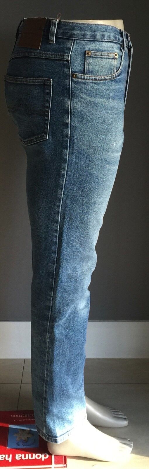 YOUKON Jeans Blue Denim Straight Leg Jeans Ladies Size 33 34