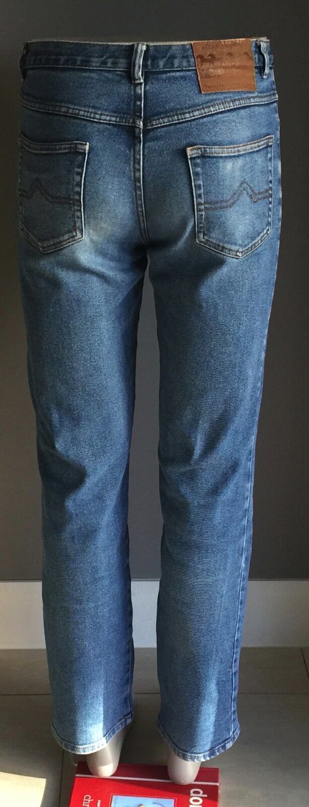YOUKON Jeans Blue Denim Straight Leg Jeans Ladies Size 33 34