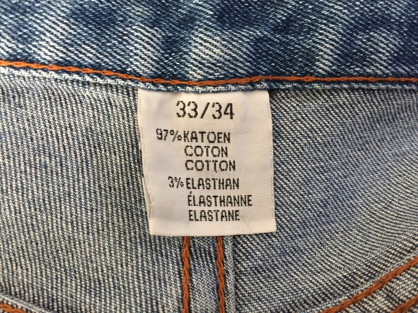 YOUKON Jeans Blue Denim Straight Leg Jeans Ladies Size 33 34