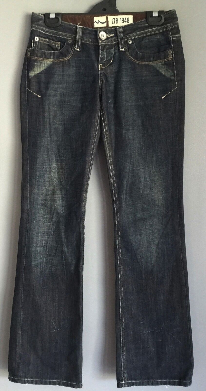 LTB 1948 Boyfriend Jeans Dark Blue Denim Jeans - RARE USA  Ladies Size W26  L32