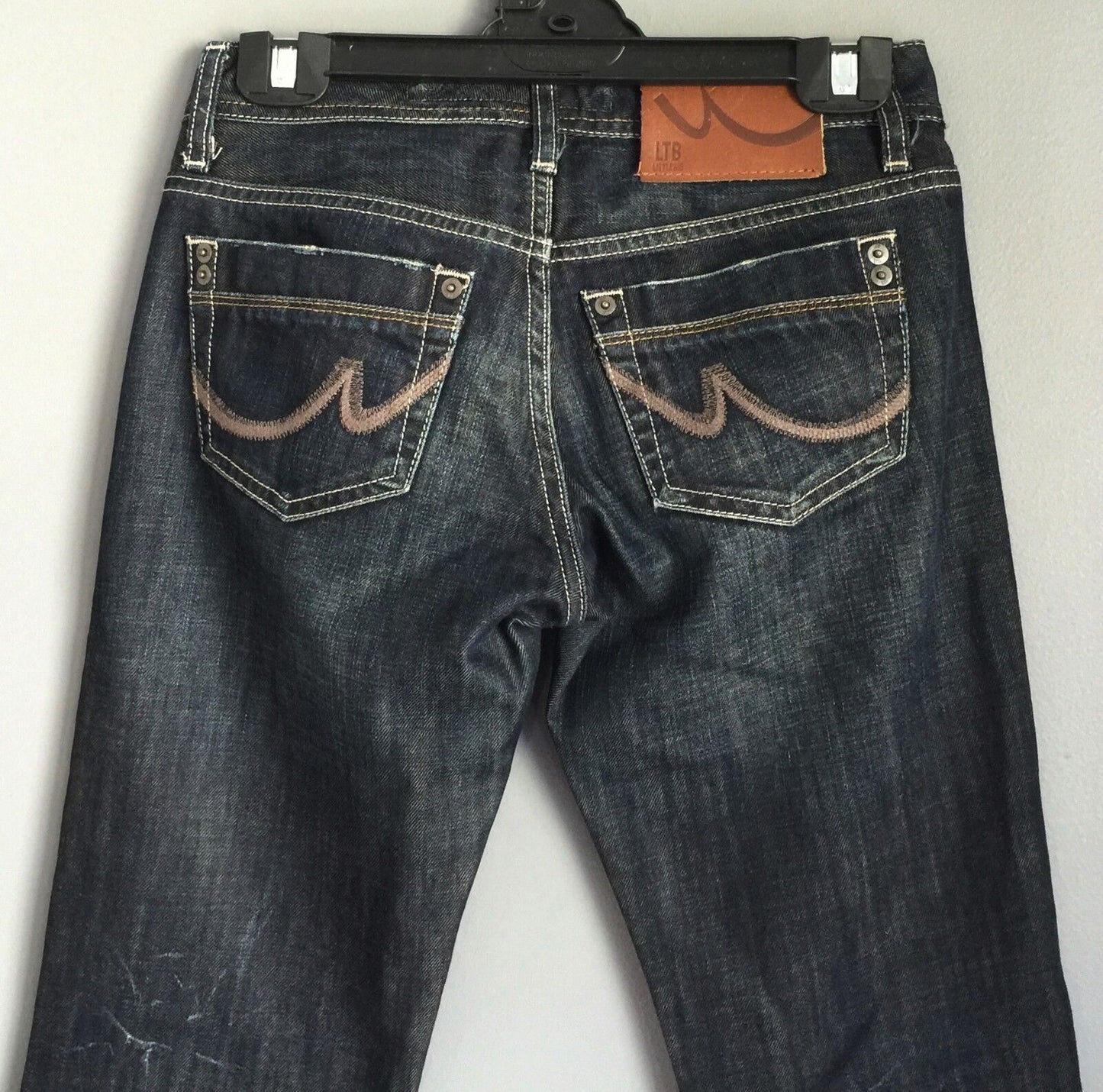 LTB 1948 Boyfriend Jeans Dark Blue Denim Jeans - RARE USA  Ladies Size W26  L32