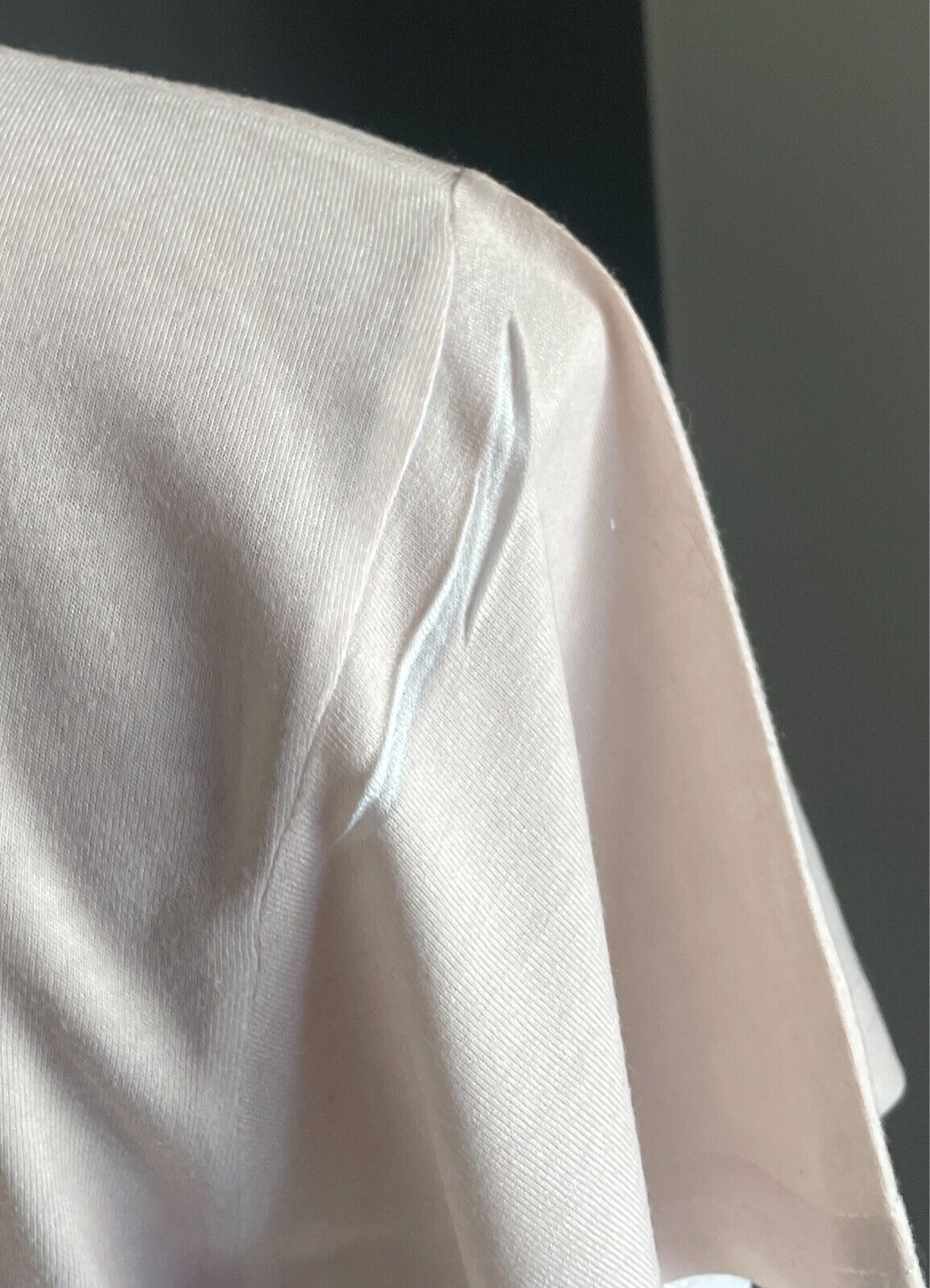 VAPOR APPAREL Off White Anime Print T-Shirt Size L Short Sleeves