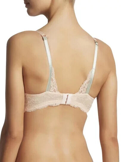 ELLE MACPHERSON BODY "Zest" Full Busted Bra Sze 12F Lace Shell/Sage Green Colour