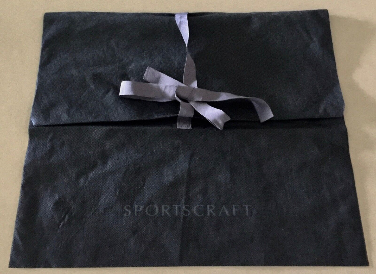 SPORTSCRAFT Dust Bag Black & Grey  Dust Cover Bags Shoes Clothes Travel Retro