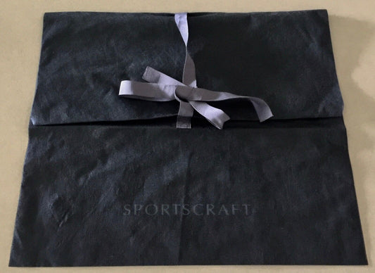 SPORTSCRAFT Dust Bag Black & Grey  Dust Cover Bags Shoes Clothes Travel Retro