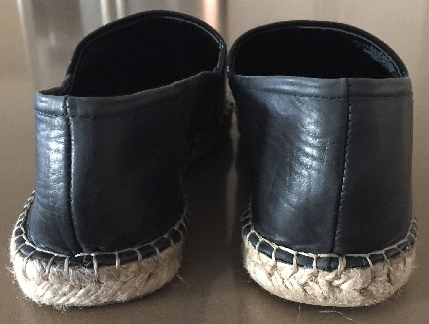 ENZO ANGIOLINI "Austyn Mixed Media" Espadrille Flats Shoes Ladies Size 8.5 EUC