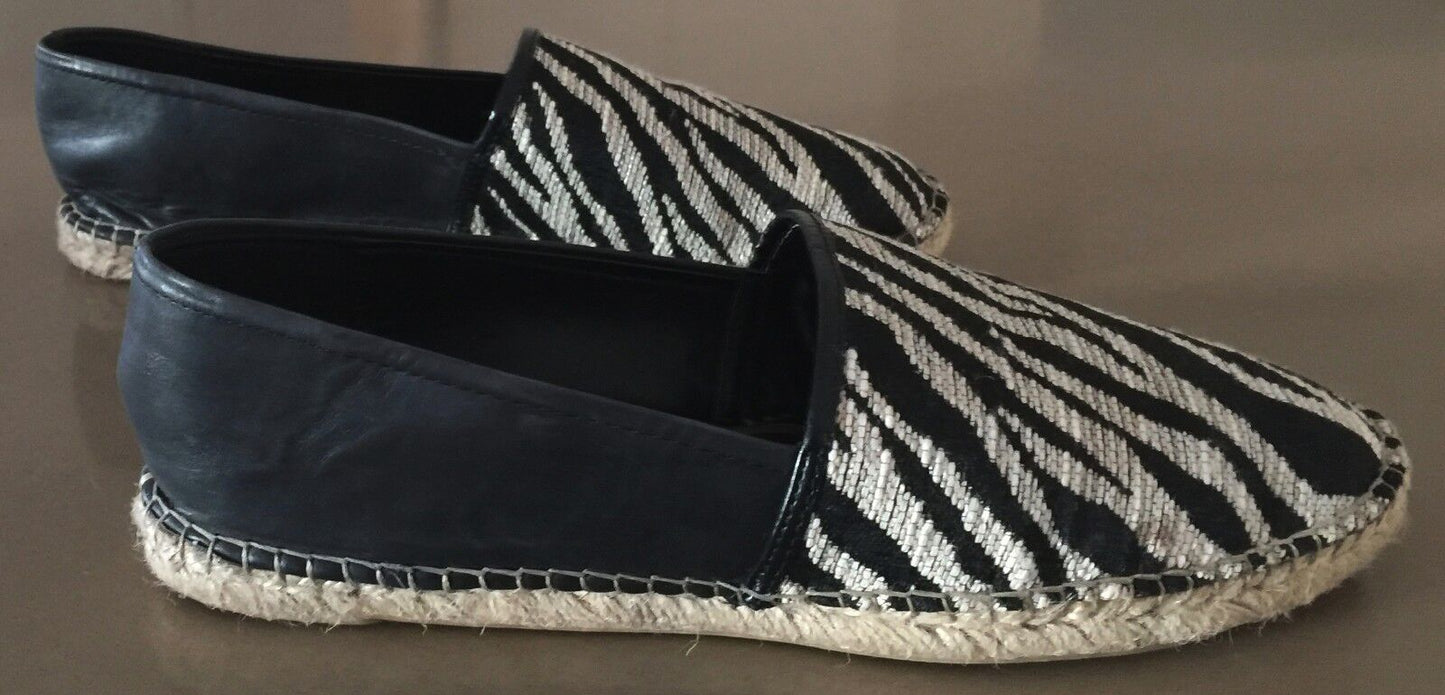 ENZO ANGIOLINI "Austyn Mixed Media" Espadrille Flats Shoes Ladies Size 8.5 EUC
