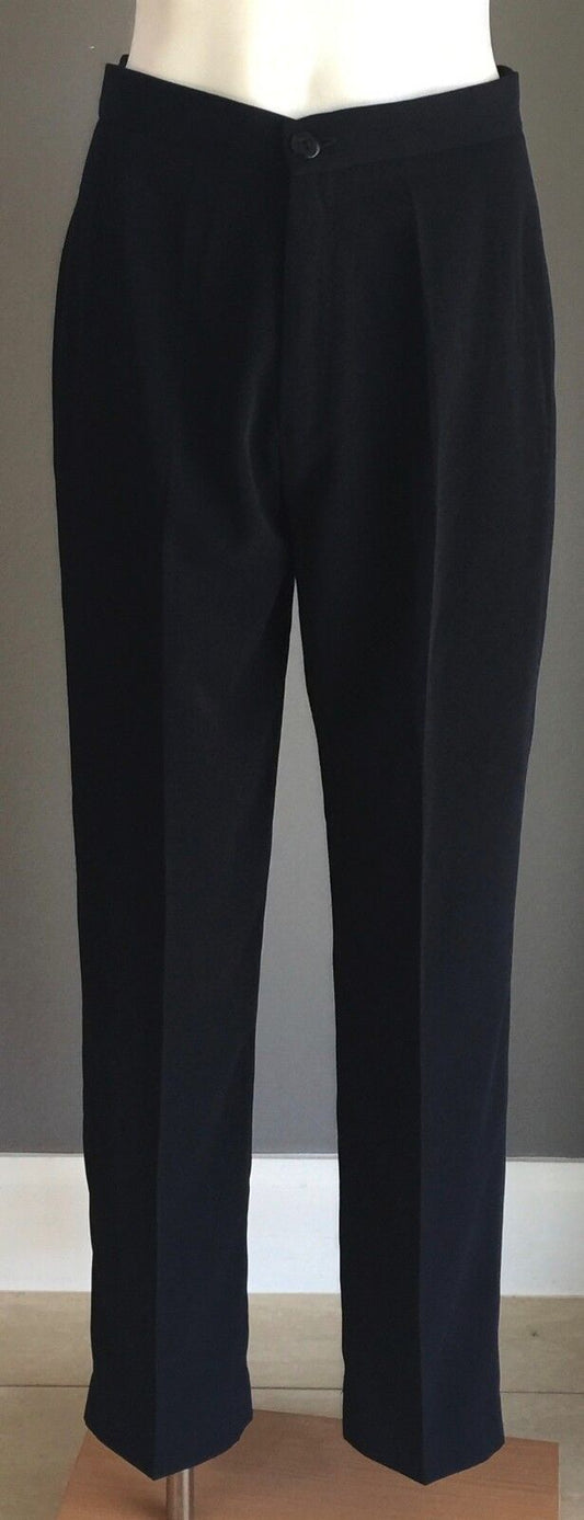 WEINICE GOLD Navy Blue Pegged Pants Trousers Pants Size 10 Gorgeous 1990s NEW