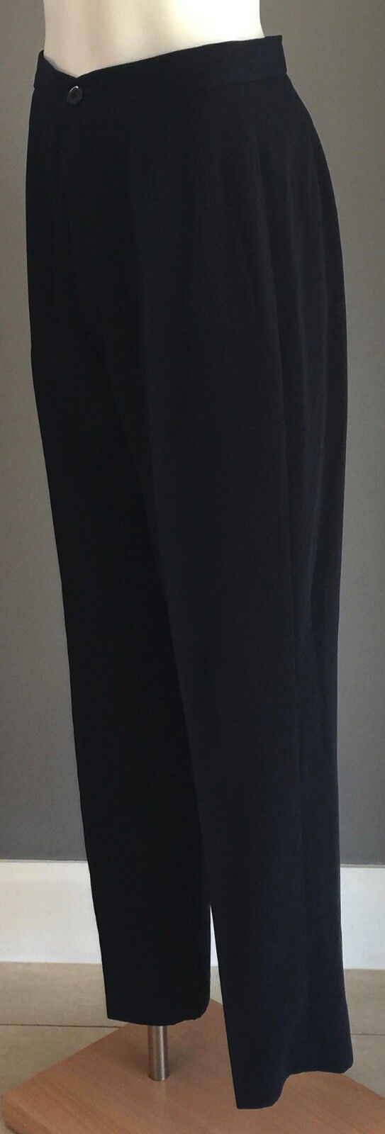 WEINICE GOLD Navy Blue Pegged Pants Trousers Pants Size 10 Gorgeous 1990s NEW