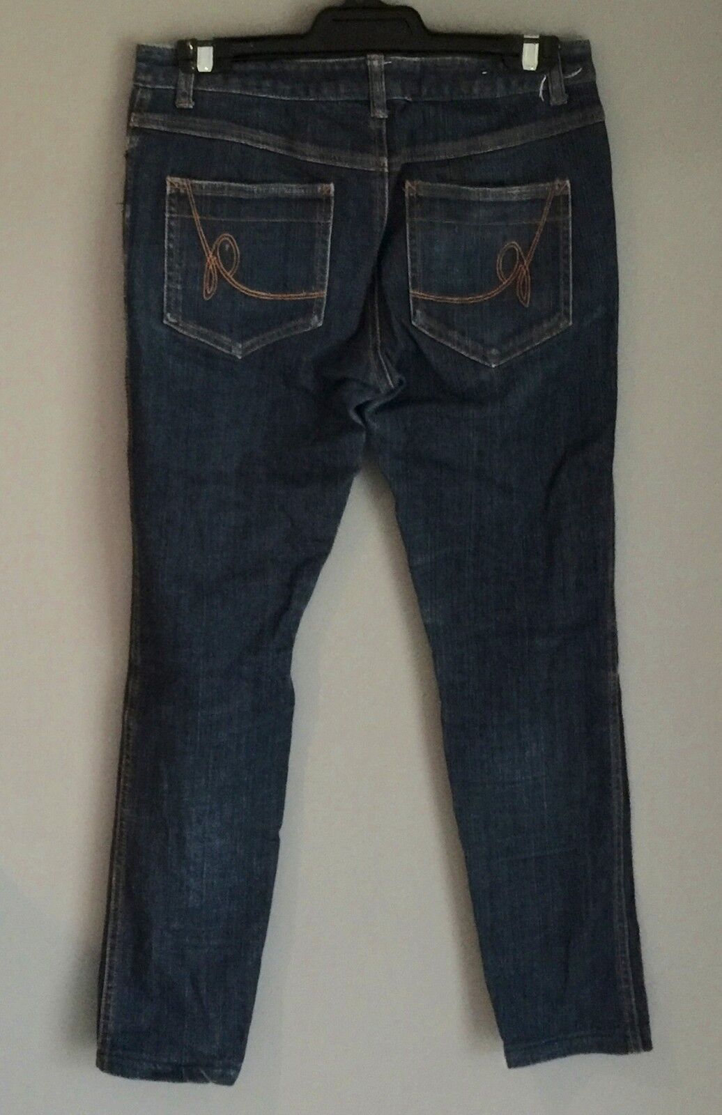 GIORDANO Jeans Blue Denim Straight Leg Denim Jeans Ladies Size 27 Casual Basics