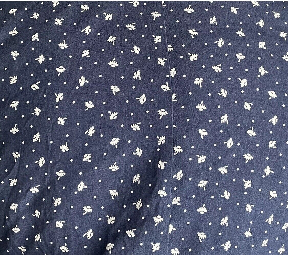 ROLLA'S Delilah Top Blue White Dandelion Print Wrap Blouse ROLLAS Size S 10