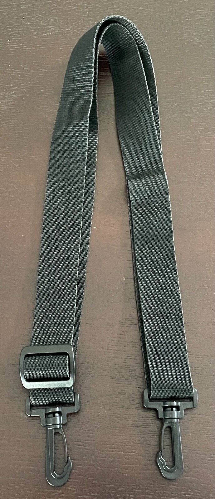 Replacement Shoulder Strap Adjustable Length Black Nylon/Webbing 3cm Wide