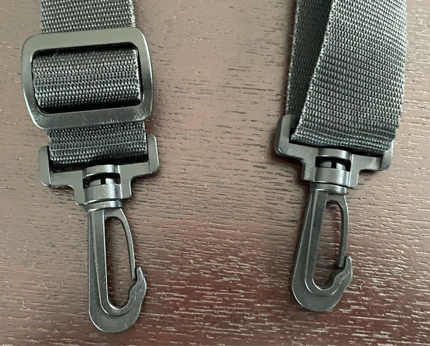 Replacement Shoulder Strap Adjustable Length Black Nylon/Webbing 3cm Wide