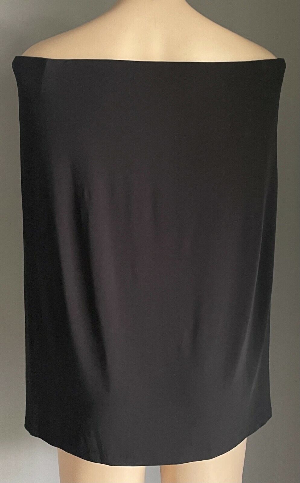 COUNTRY ROAD Top Black Off Shoulder Cape  Poncho T Shirt Size XS 10 New