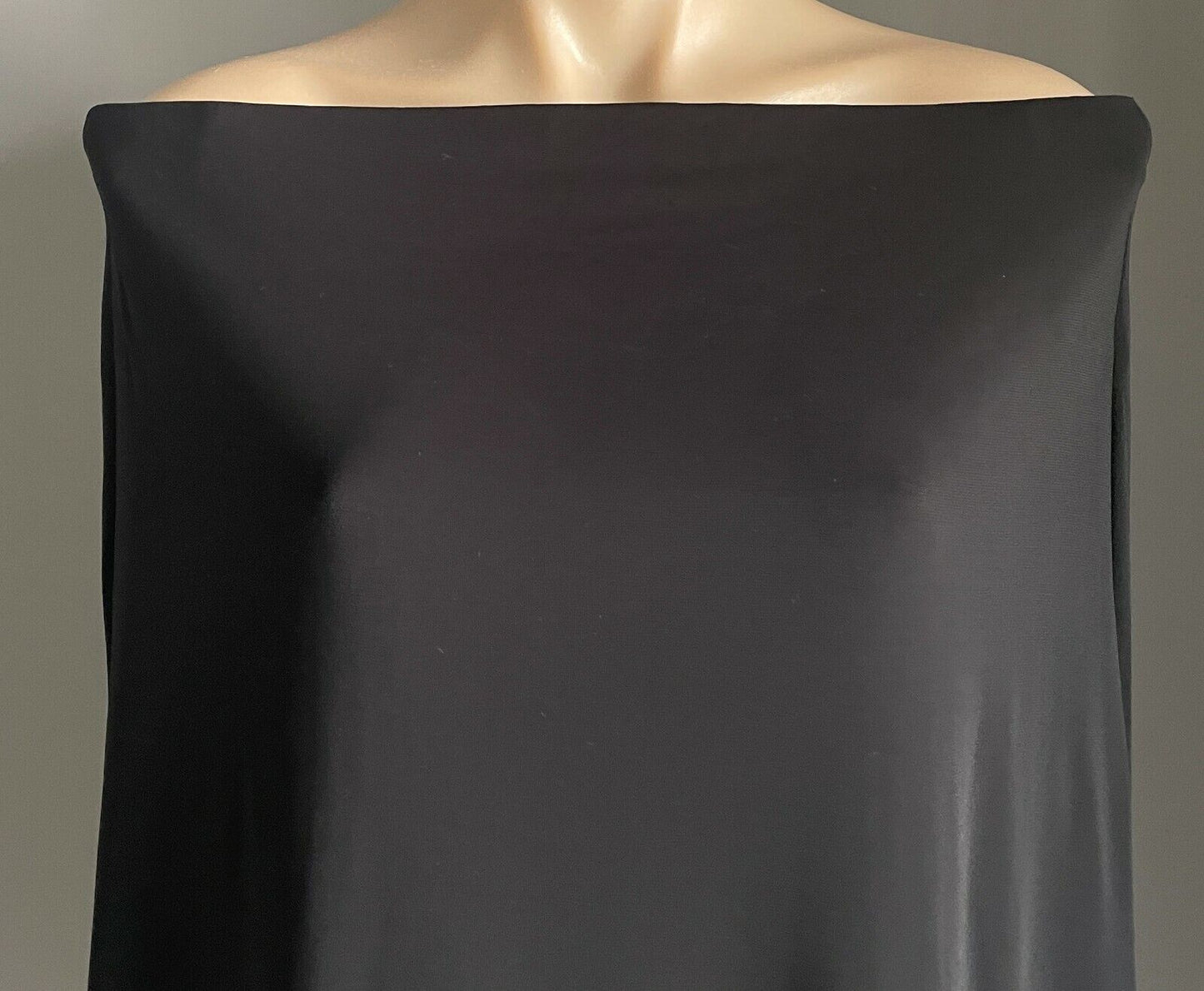 COUNTRY ROAD Top Black Off Shoulder Cape  Poncho T Shirt Size XS 10 New
