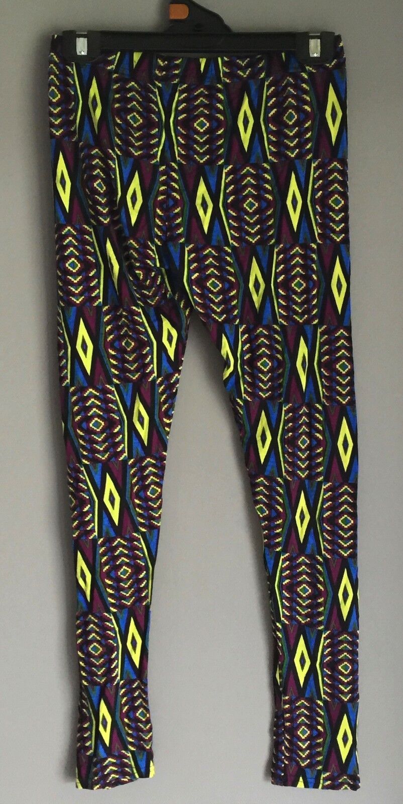 STYLA MultiColour Full Length Leggings Size L - Retro Stand Out