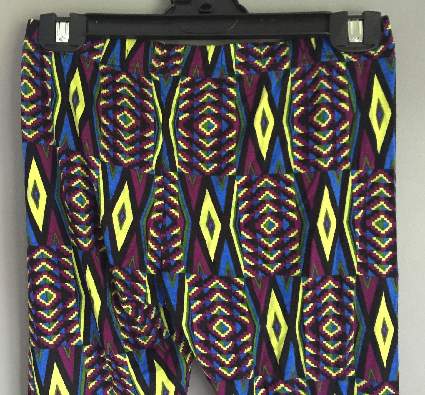 STYLA MultiColour Full Length Leggings Size L - Retro Stand Out