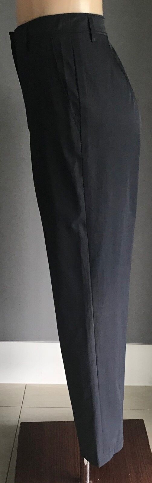 BETTY BARCLAY PANTS Navy Blue Wide Leg Pants Trousers Slacks Size 40 AU 12