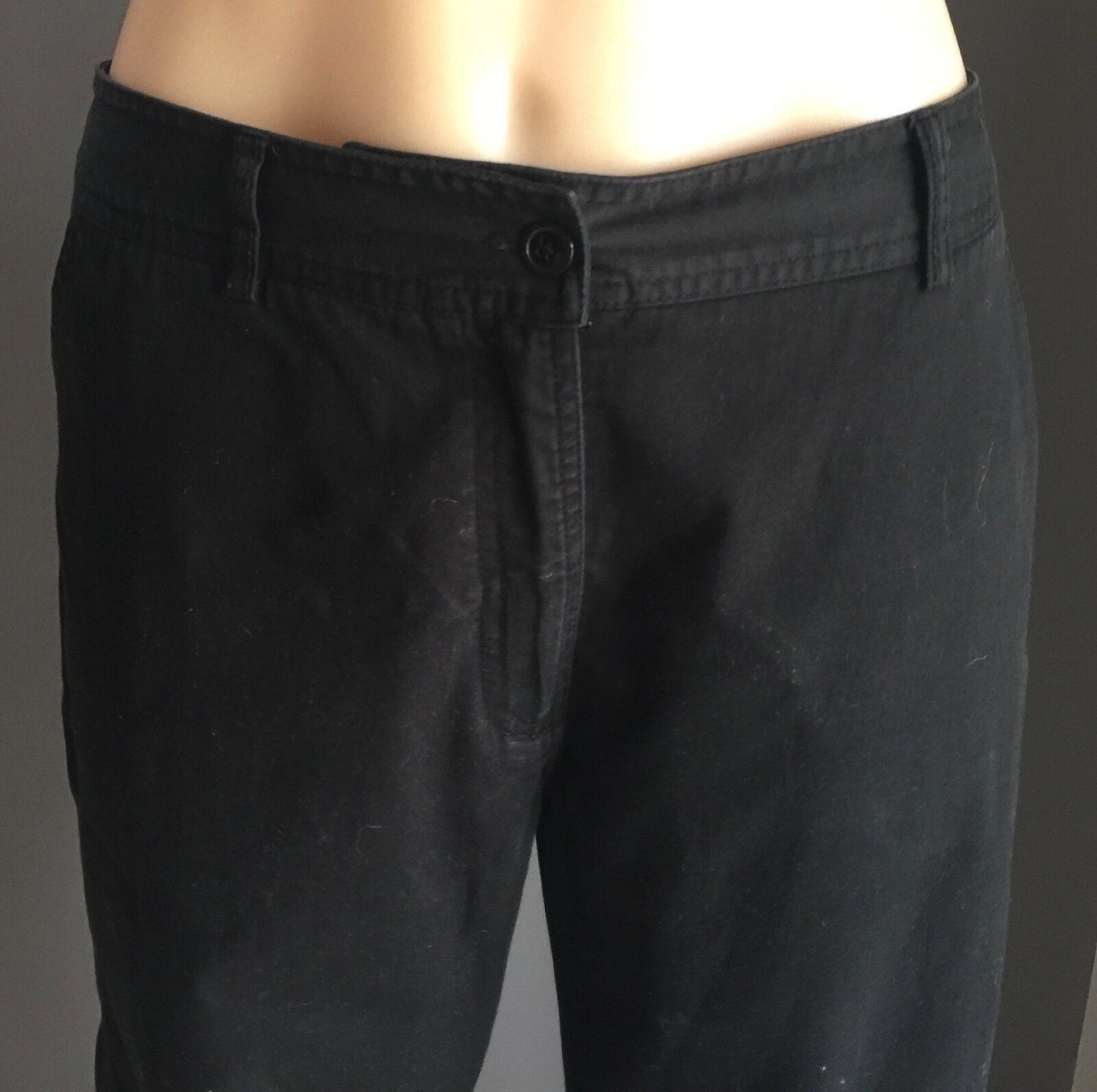 PERRI CUTTEN Weekend Casual Black Pants Trousers Slacks Size 12 NEW
