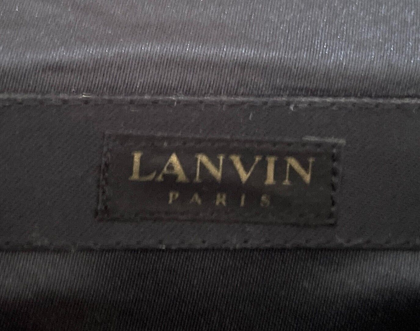 Shoulder Bag LANIVIN PARIS Black Beaded Evening Bag Art Deco Vibe Clutch Vintage
