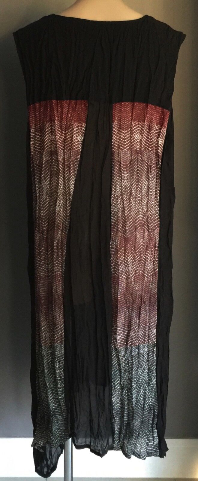 TAKING SHAPE TS Multi Colour Sheer Panel Sleeveless Dress Plus Size 24 NEW