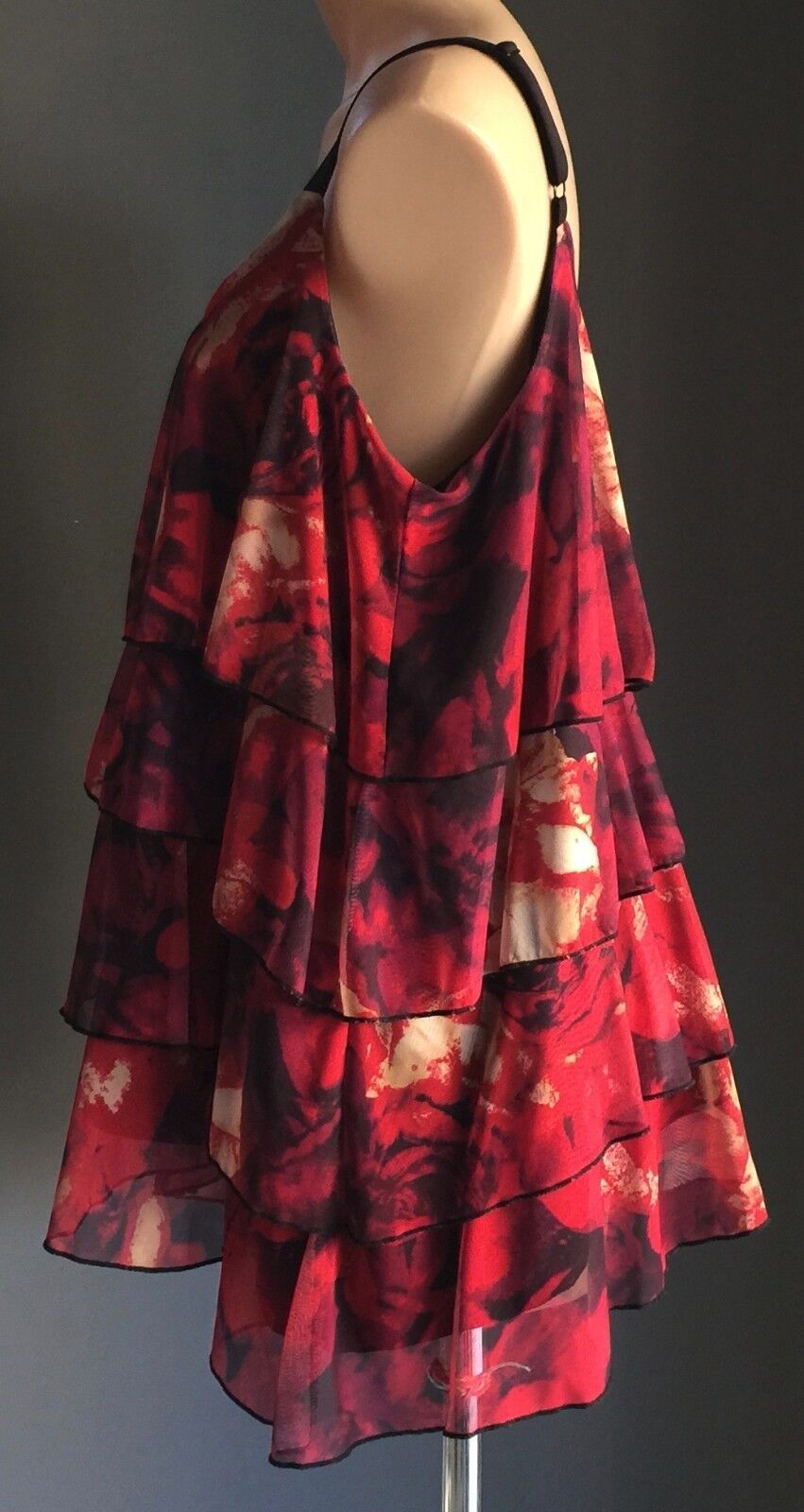 AUTOGRAPH Top Tier Layer Sleeveless Multi Coloured shoulder Straps Plus Size 18