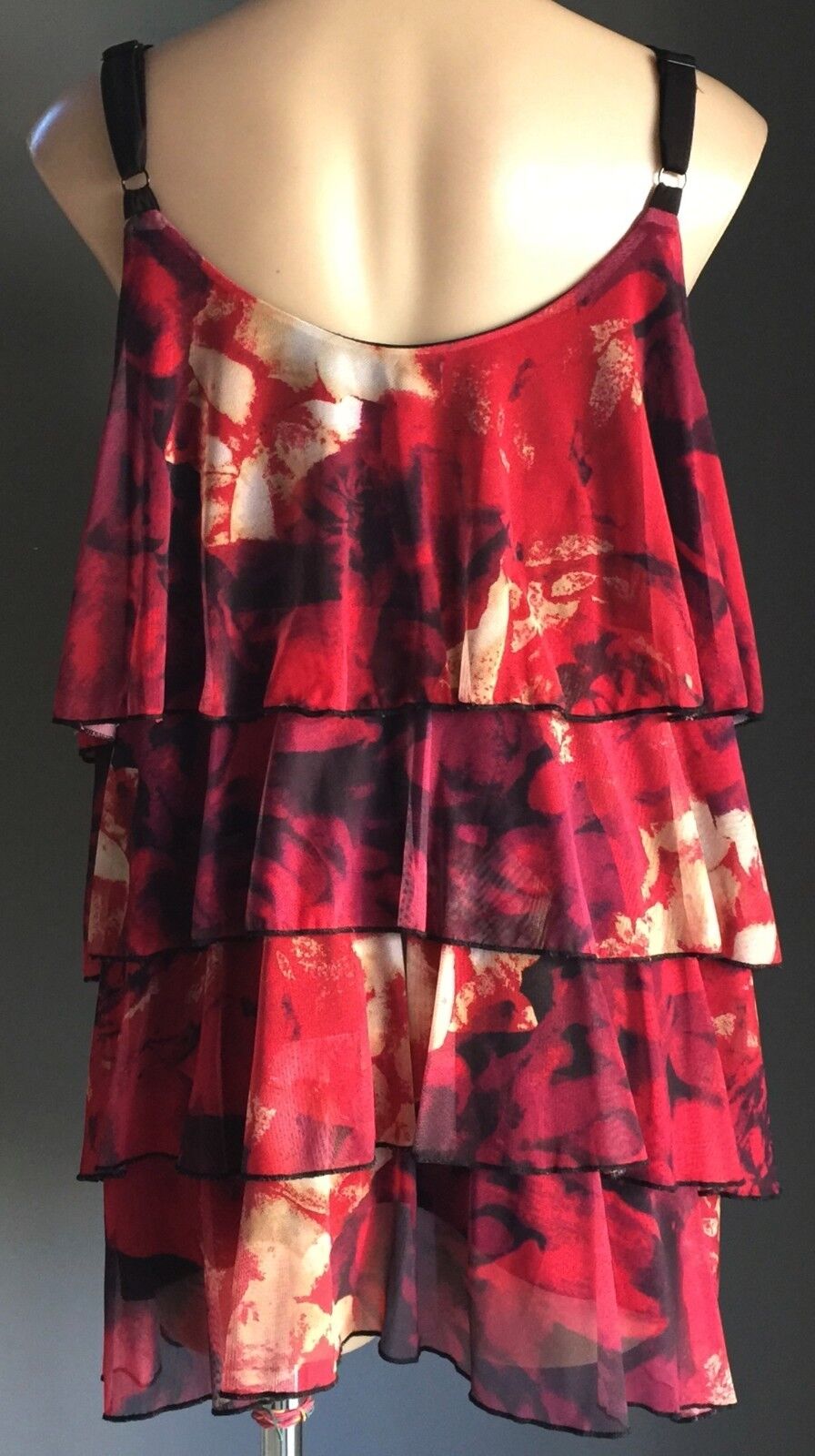 AUTOGRAPH Top Tier Layer Sleeveless Multi Coloured shoulder Straps Plus Size 18