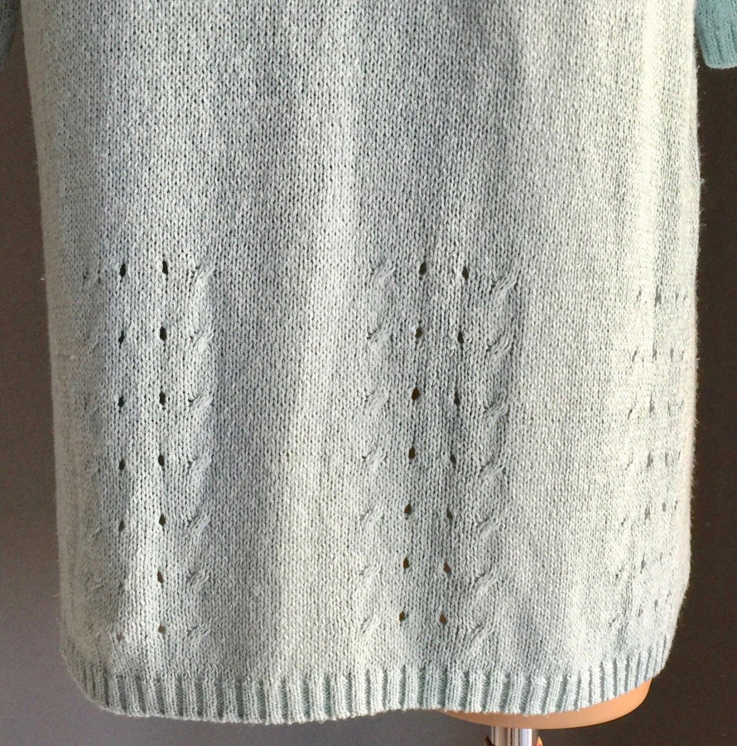 TARGET Top Knit Light Blue Short Sleeve Quality Sweater Ladies Plus Size 24