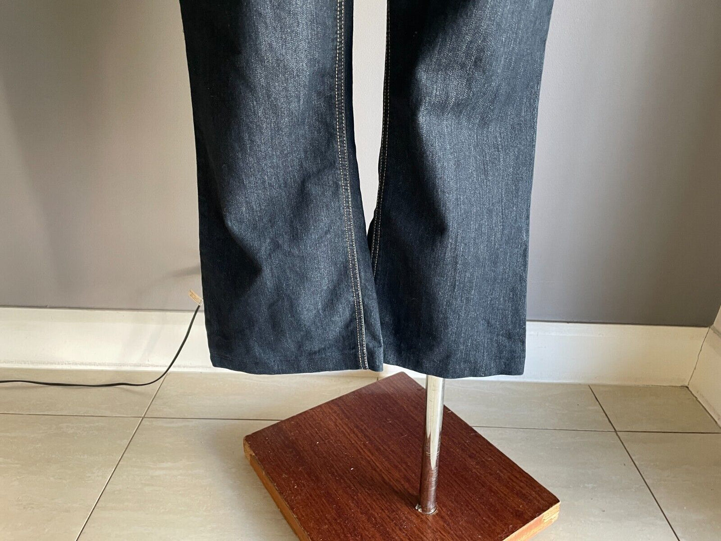NOW Size 18 Jeans Dark Blue Denim Curvy Straight Leg Jeans Ladies Casual Basic