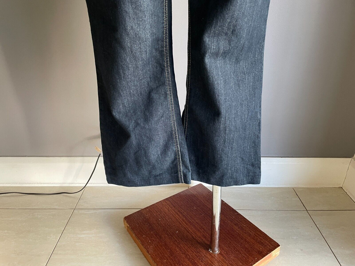 NOW Size 18 Jeans Dark Blue Denim Curvy Straight Leg Jeans Ladies Casual Basic