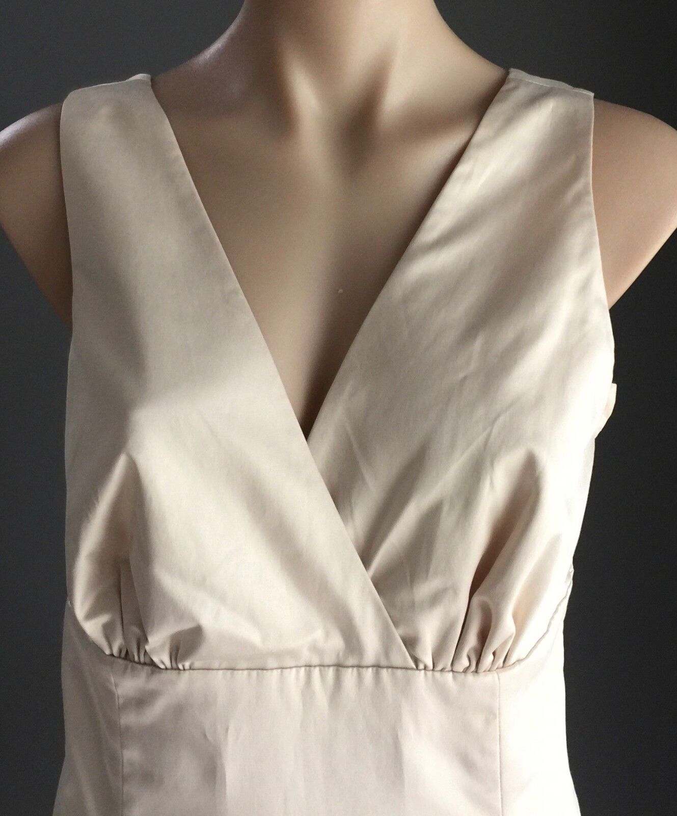 TARGET Dress Drop Waist Tulle Skirt Sleeveless Ivory & Black Ladies Size 16 NEW